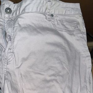 Pale grey jeggings! Great fit!